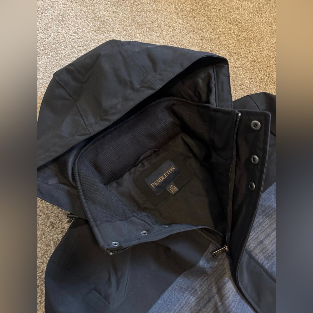 Pendleton Jacket Wool Blend Water Resistant NWOT … - image 2
